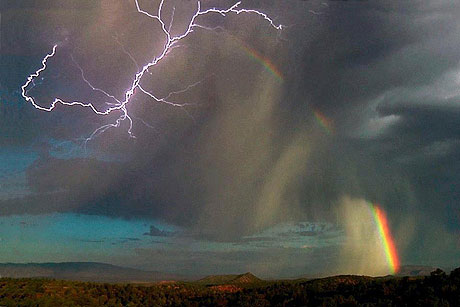 Yet there are times when He reveals Himself in all His brilliant splendor, like a rainbow following a great storm